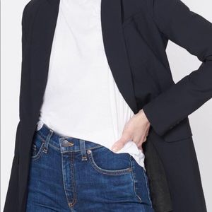 Veronica Beard long navy blazer size 0